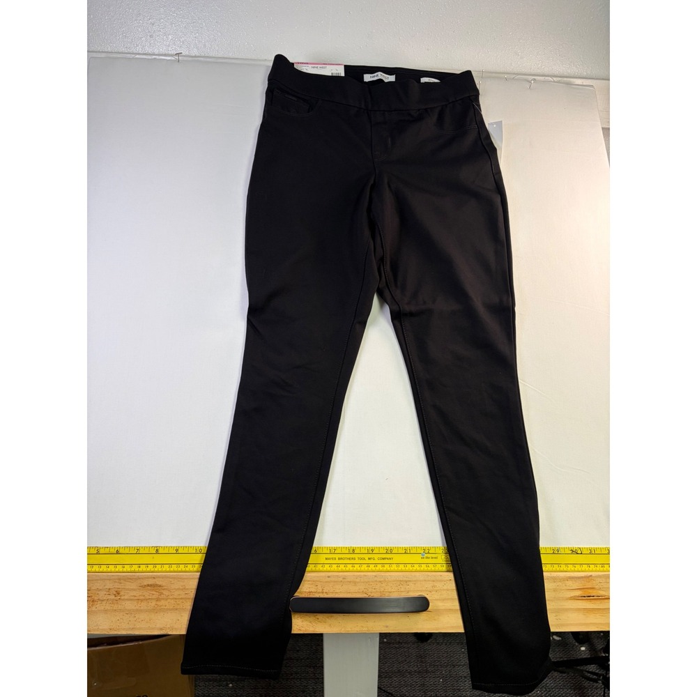 Nine West Heidi Pull-On Skinny Jeans Black Small 06000308-169